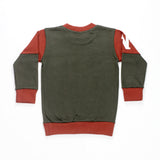 Red & Grey Sky Comfort Sweat shirt